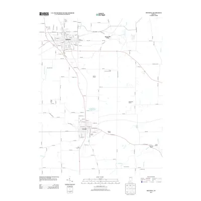 2013 Map of Mitchell, 2013 Print