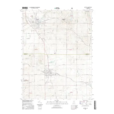 2016 Map of Mitchell, 2016 Print