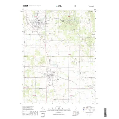 2019 Map of Mitchell, 2019 Print
