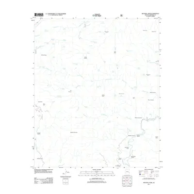 2011 Map of Mitchell Peak, 2011 Print