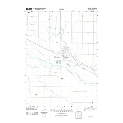 2011 Map of Mitchell, 2011 Print