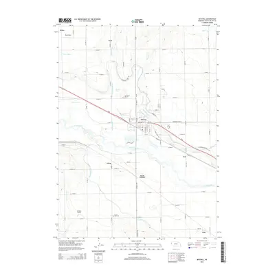 2014 Map of Mitchell, 2014 Print