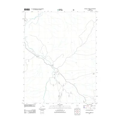 2011 Map of Mitchell Spring, 2011 Print