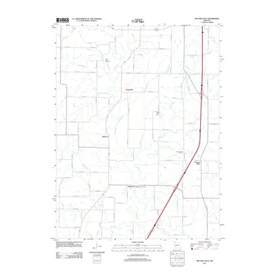 2011 Map of Mitchellville, 2011 Print