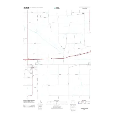 2013 Map of Mitchellville, 2013 Print