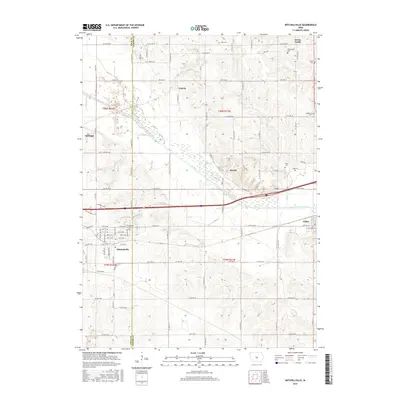 2015 Map of Mitchellville, 2015 Print