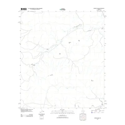 2012 Map of Mitre Peak, 2012 Print