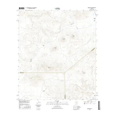 2016 Map of Mitre Peak, 2016 Print