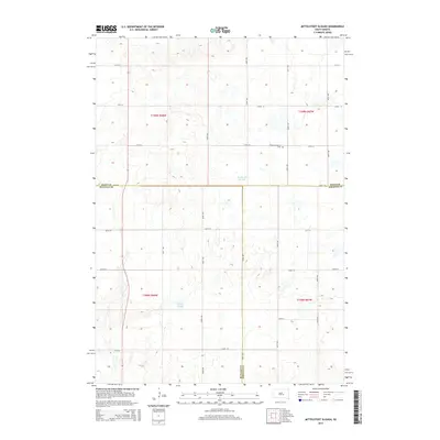 2015 Map of Mittelstedt Slough, 2015 Print