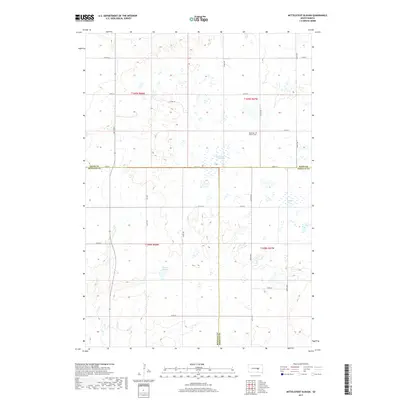2017 Map of Mittelstedt Slough, 2017 Print