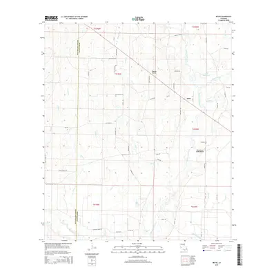 2015 Map of Mittie, 2015 Print