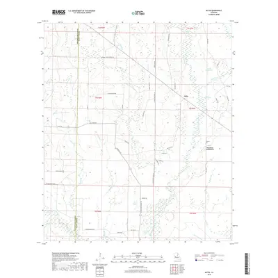 2018 Map of Mittie, 2018 Print