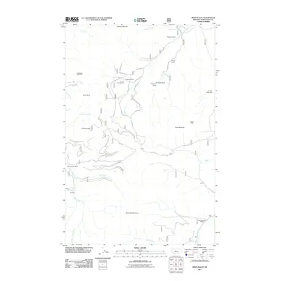 2011 Map of Mixes Baldy, 2011 Print