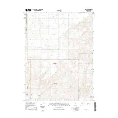 2015 Map of Mixie Flat, 2015 Print