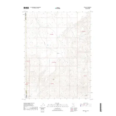 2018 Map of Mixie Flat, 2018 Print