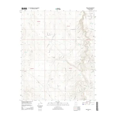 2014 Map of Mixon Tank, 2014 Print