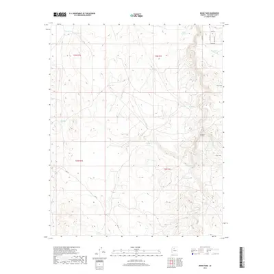 2018 Map of Mixon Tank, 2018 Print