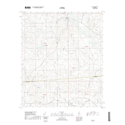 2018 Map of Mize, 2018 Print