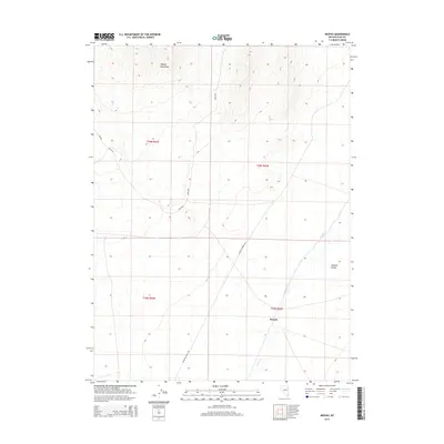 2014 Map of Mizpah, 2014 Print