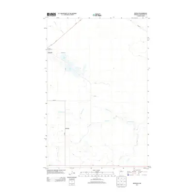 2013 Map of Mizpah NE, 2013 Print