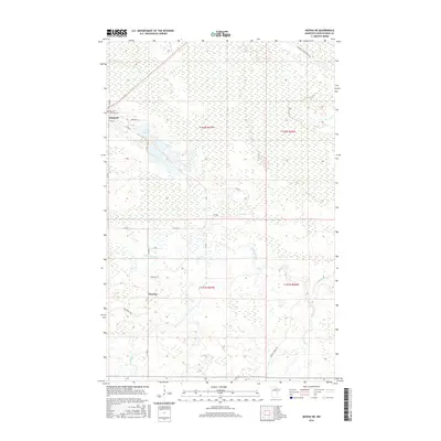 2016 Map of Mizpah NE, 2016 Print