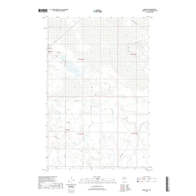 2019 Map of Mizpah NE, 2019 Print