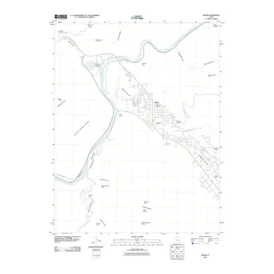 2011 Map of Moab, 2011 Print
