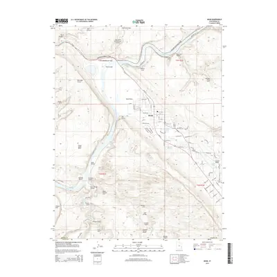 2014 Map of Moab, 2014 Print