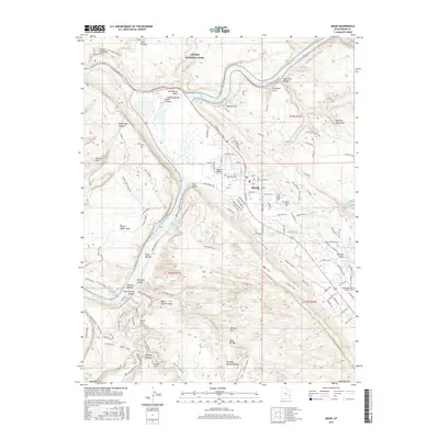 2017 Map of Moab, 2017 Print
