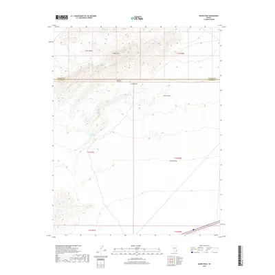 2018 Map of Moapa Peak, 2018 Print