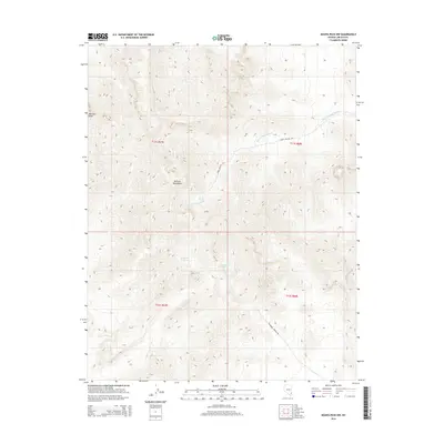 2014 Map of Moapa Peak NW, 2014 Print