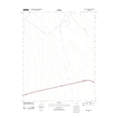 2012 Map of Moapa Peak SE, 2012 Print