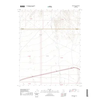 2018 Map of Moapa Peak SE, 2018 Print