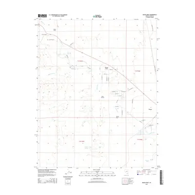 2015 Map of Moapa West, 2015 Print