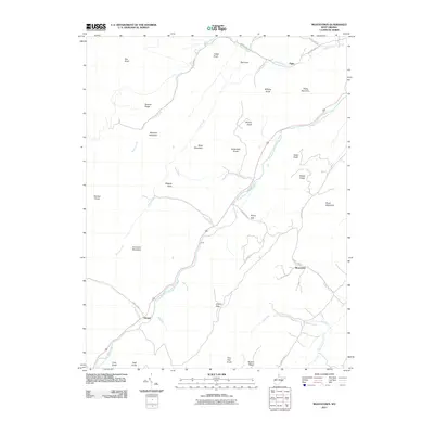 2011 Map of Moatstown, 2011 Print