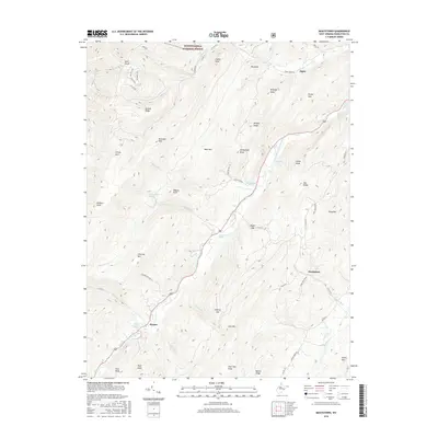 2016 Map of Moatstown, 2016 Print