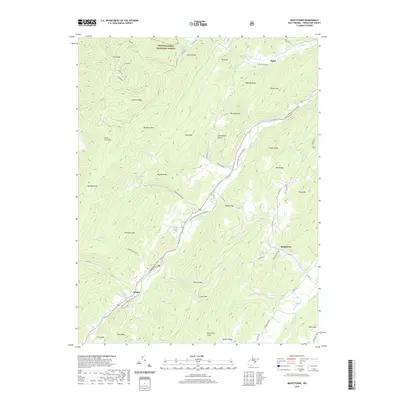 2019 Map of Moatstown, 2019 Print