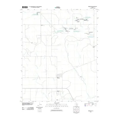 2010 Map of Mobeetie, 2010 Print