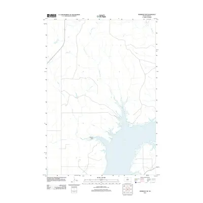 2012 Map of Mobridge NW, 2012 Print