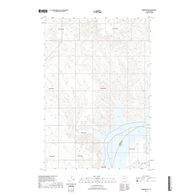 2017 Map of Mobridge NW, 2017 Print