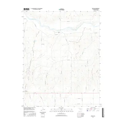 2016 Map of Mocane, 2016 Print
