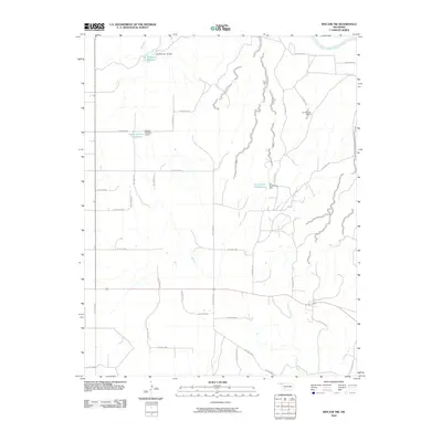 2010 Map of Mocane NW, 2010 Print