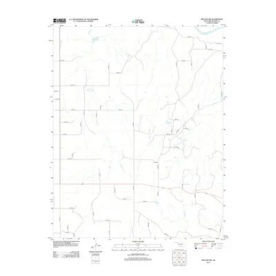 2012 Map of Mocane NW, 2012 Print