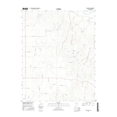 2016 Map of Mocane NW, 2016 Print