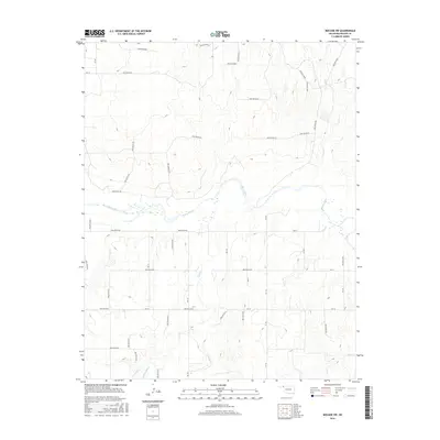 2016 Map of Mocane SW, 2016 Print