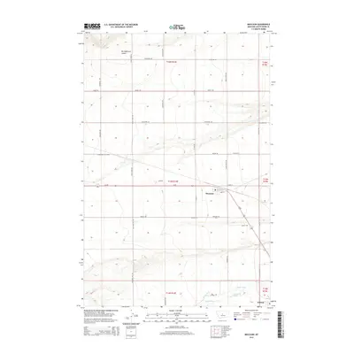 2014 Map of Moccasin, 2014 Print