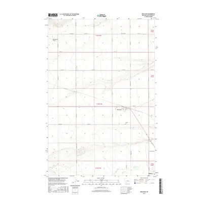 2017 Map of Moccasin, 2017 Print