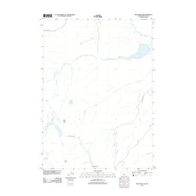 2012 Map of Moccasin Lake, 2012 Print