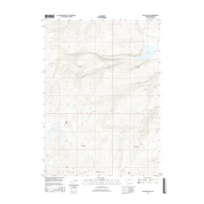 2015 Map of Moccasin Lake, 2015 Print