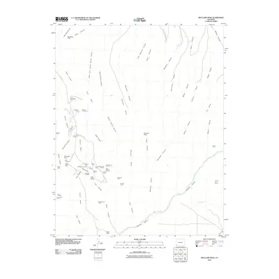 2010 Map of Moccasin Mesa, 2010 Print